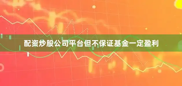 配资炒股公司平台但不保证基金一定盈利